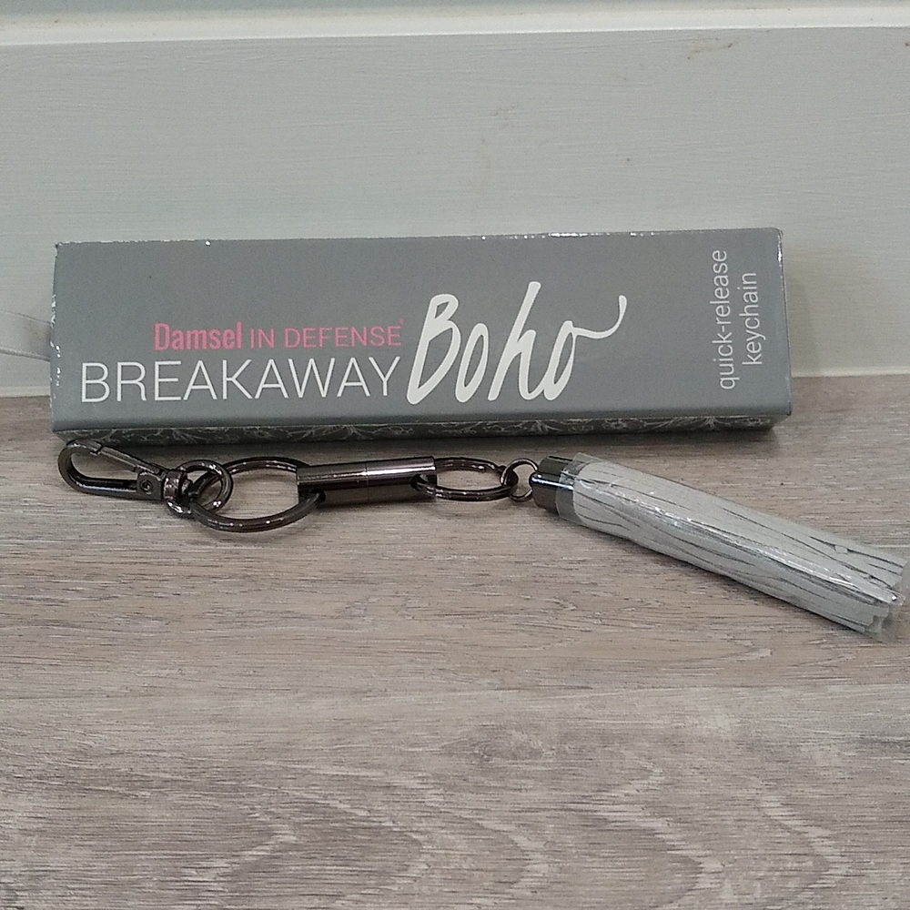 Damsel in Defense Breakaway Boho Keychain